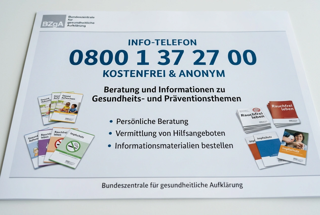 BZgA Bundeszentrale gesundheitliche Aufklärung Beratung Glücksspielproblem Deutschland Hilfe