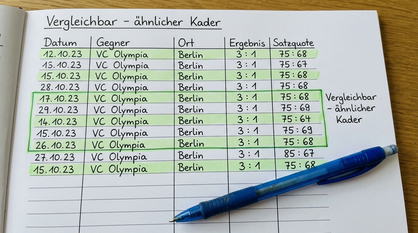 Volleyball Head-to-Head Aussagekraft: Bewertung historischer Direktvergleiche für Wettstrategie