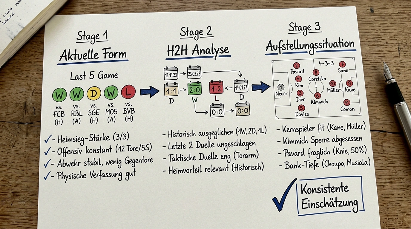 Praxistipps für Volleyball H2H Statistiken: dreistufige Analysemethode Form, Direktvergleich und Aufstellung