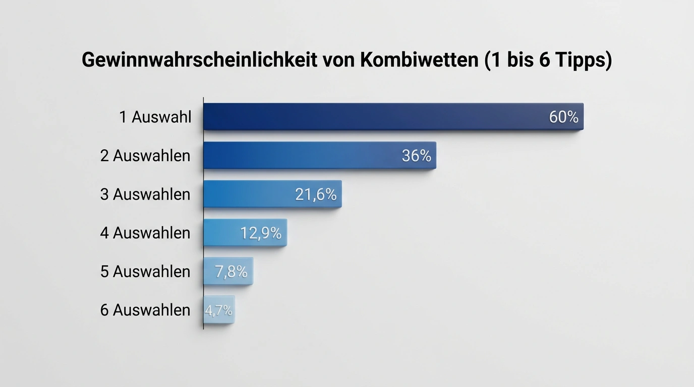 Optimale Selektionsanzahl bei Volleyball Kombiwetten – mathematische Grundlage für 2 bis 4 Auswahlen erklärt