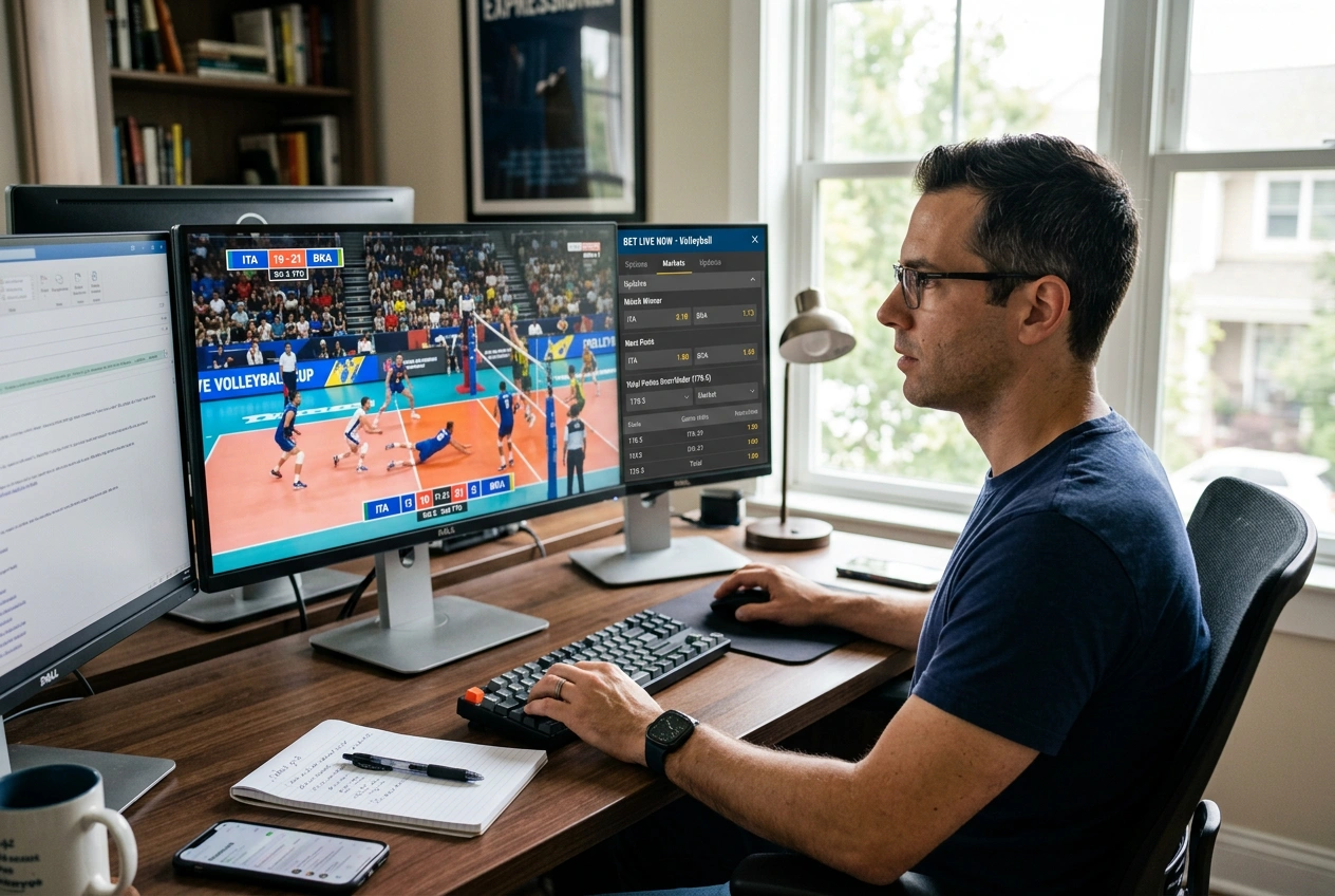 Volleyball Live-Wetten Strategie und Taktiken: In-Play-Wetten auf Volleyball mit den besten Anbietern