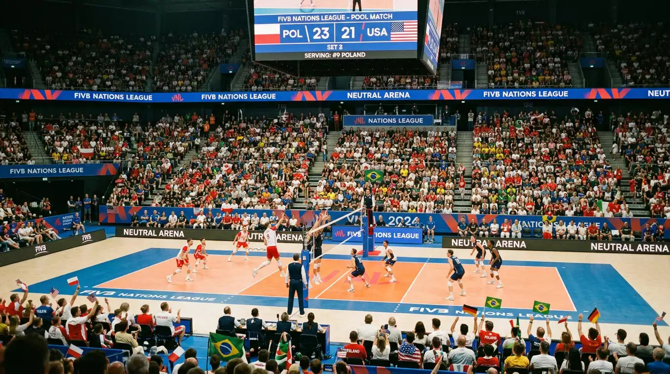 Heimvorteil-Analyse bei VNL-Wetten, zentralisierte Austragungsorte und ihre Auswirkung auf Wettquoten