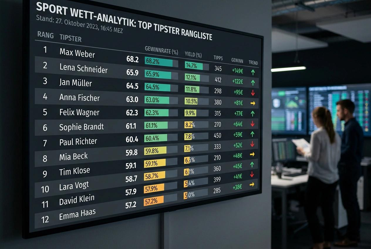 Tipster Ranking Volleyball Community Plattform Johnnybet Yield ROI Track Record Grundlagen