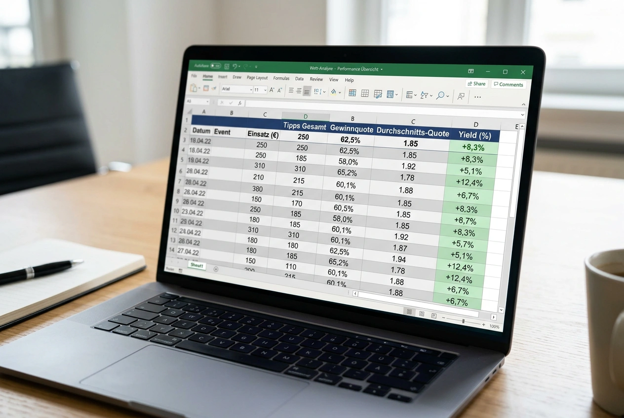 Volleyball Tipster Track Record bewerten Stichprobengröße Yield Trefferquote Analyse seriös