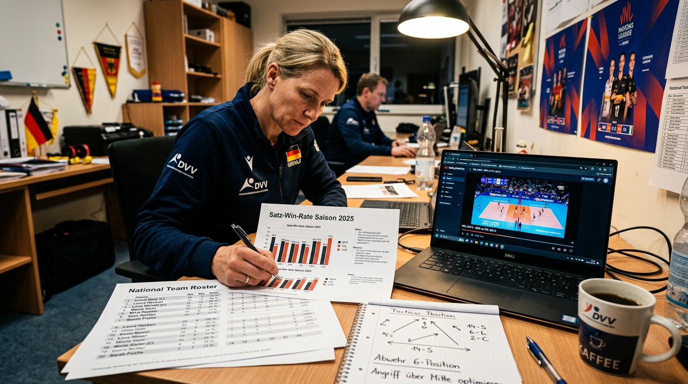 Nationalmannschaftsform analysieren für Volleyball WM Wetten. Nations League und Satz-Win-Rate