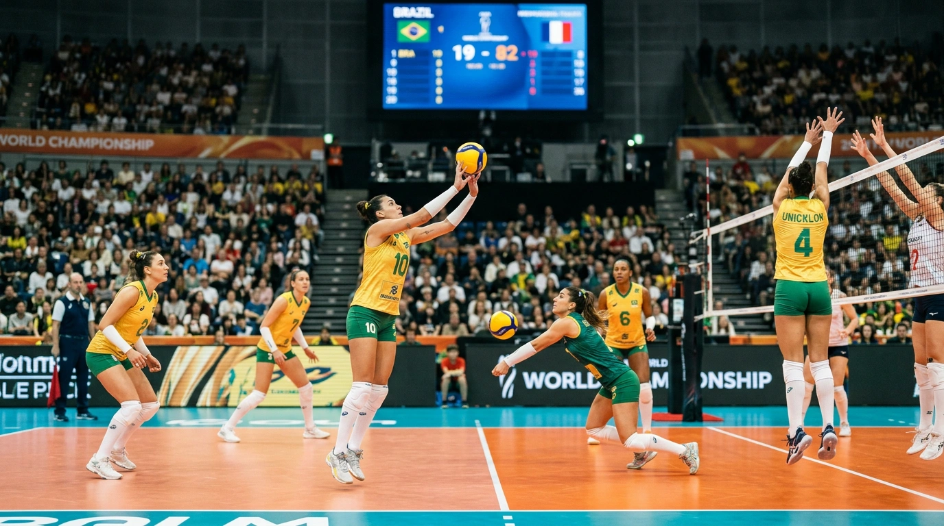 Historisch starke Nationen bei der Volleyball-WM. Brasilien, Polen und USA als Referenzgrößen